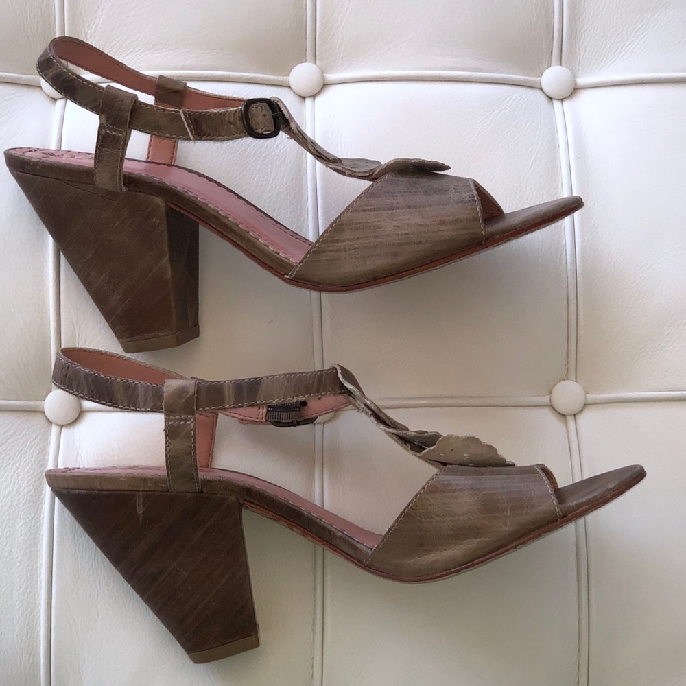 New Miss Albright Anthropologie heel shoes sz 8.5